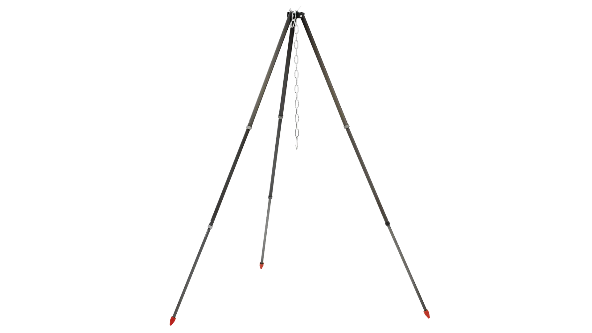 Telescopische driepoot van aluminium