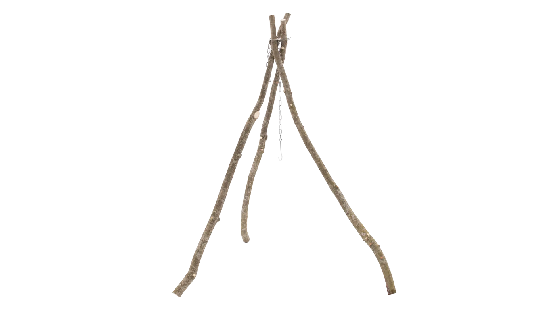 Bushcraft DIY bålstativ
